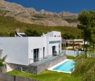 Вилла Люкс в Альтеа Ла Велья с террасой и панорамным видом