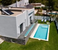 Вилла Люкс в Альтеа Ла Велья с террасой и панорамным видом