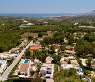 Вилла Люкс в Альтеа Ла Велья с террасой и панорамным видом