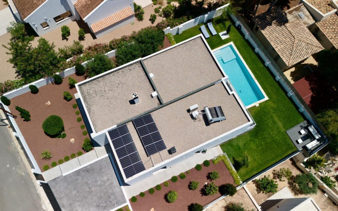 Вилла Люкс в Альтеа Ла Велья с террасой и панорамным видом