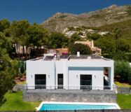 Вилла Люкс в Альтеа Ла Велья с террасой и панорамным видом