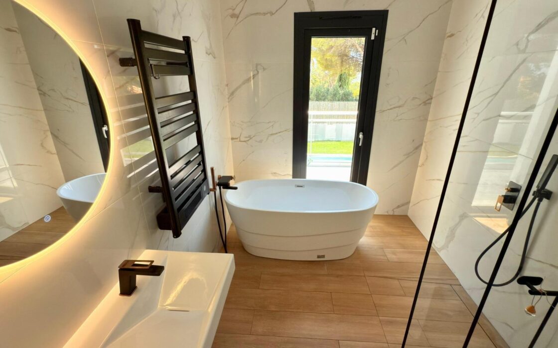 Вилла Люкс в Альтеа Ла Велья с террасой и панорамным видом