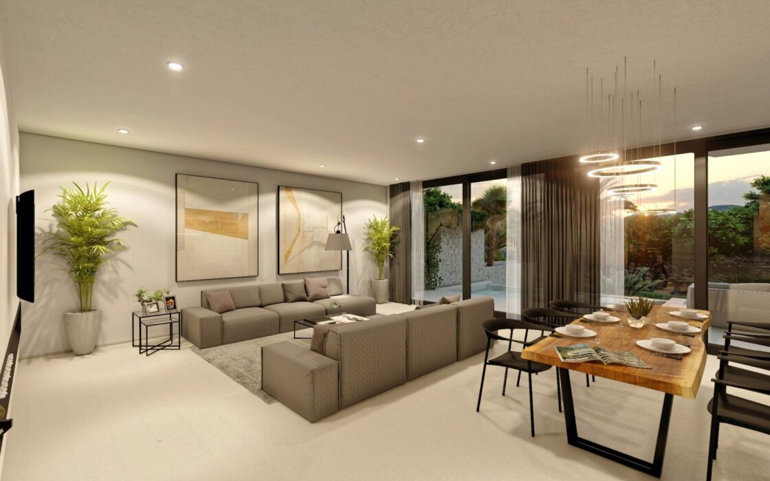 Вилла с террасой и видом в Альтее, 731 кв.м, 3 спальни