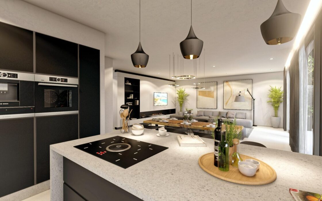 Вилла с террасой и видом в Альтее, 731 кв.м, 3 спальни