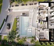 Вилла с террасой и видом в Альтее, 731 кв.м, 3 спальни