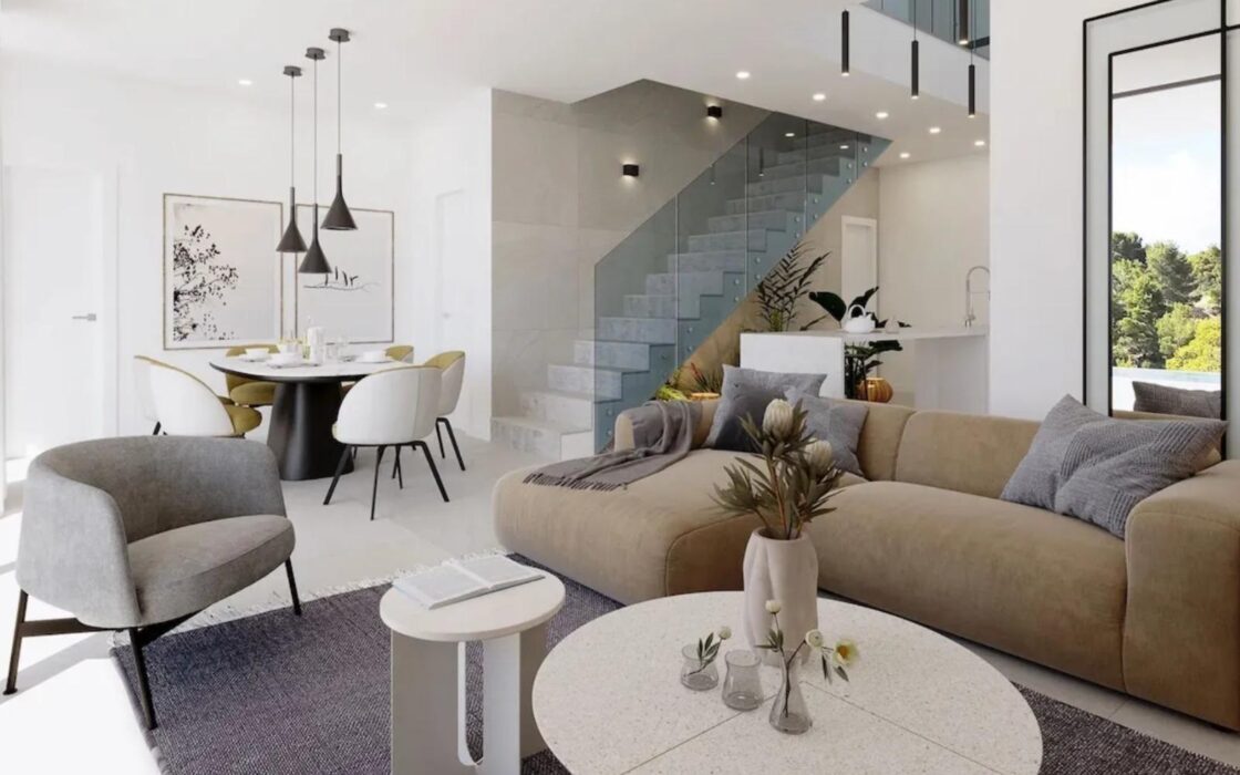 Энергосберегаемые виллы в Финестрате с частными бассейнами