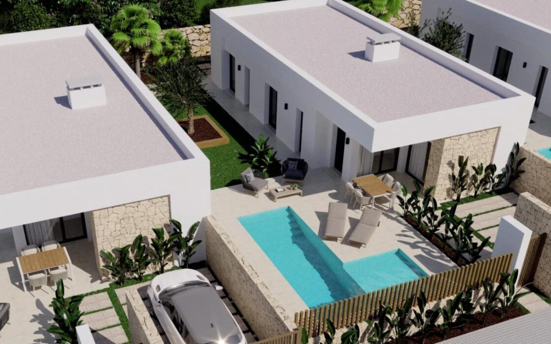 Энергосберегаемые виллы в Финестрате с частными бассейнами