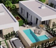 Энергосберегаемые виллы в Финестрате с частными бассейнами