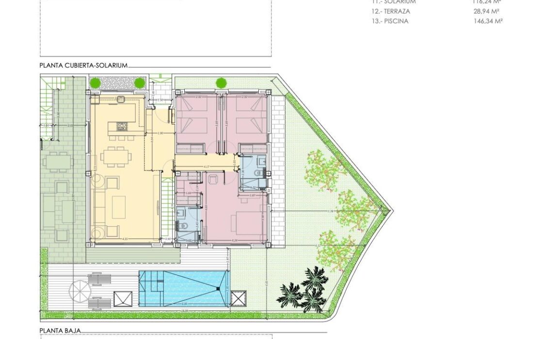Элитная вилла в Торревьехе с частным бассейном 141 кв.м
