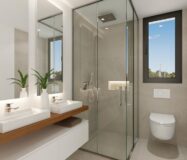 Новобудова з 3 спальнями у Фінестраті біля моря з басейном