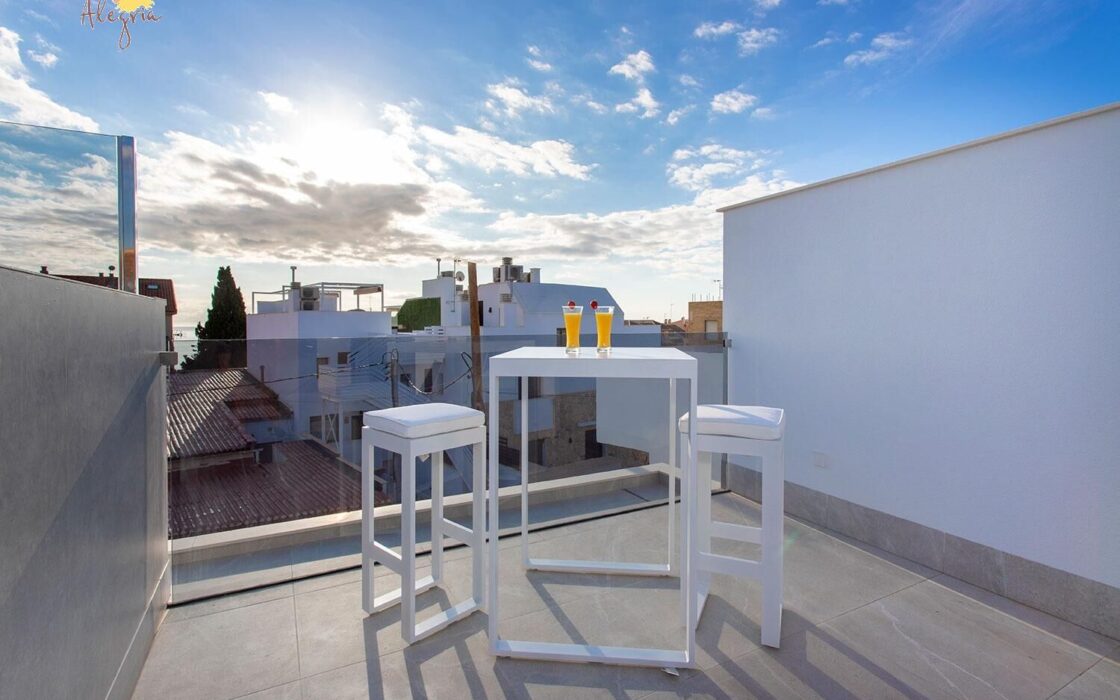 Дуплекс у моря в Пилар де ла Орадада, 125 кв.м, терраса