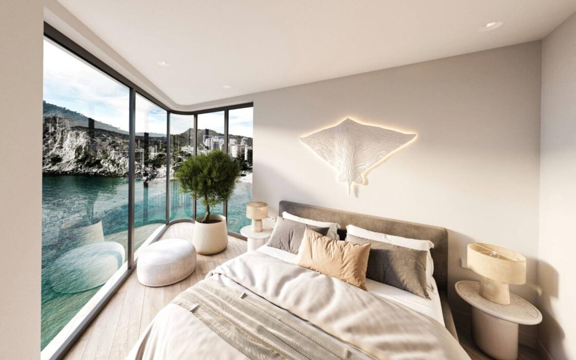 Элегантные апартаменты с видом на море на Коста-Бланке