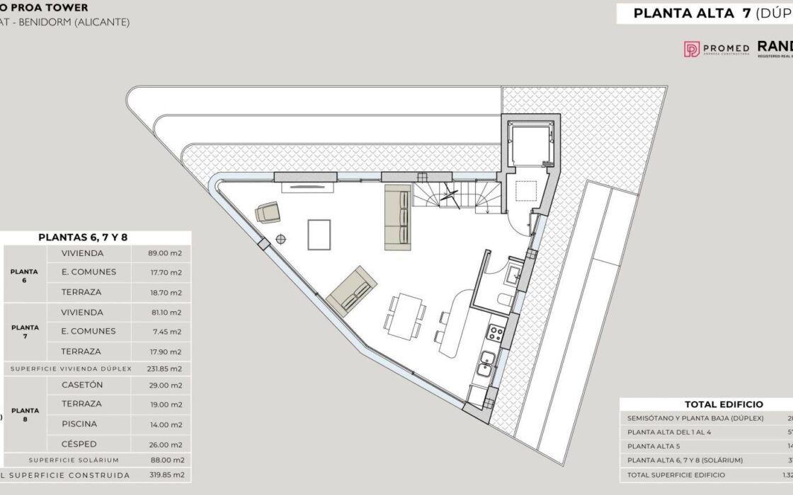 Элегантные апартаменты с видом на море на Коста-Бланке