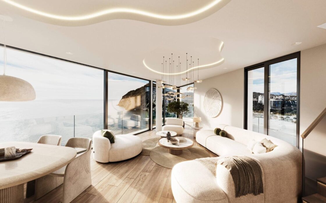 Элегантные апартаменты с видом на море на Коста-Бланке