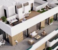 Апартаменты в Санта Пола 76 кв.м с террасой у моря