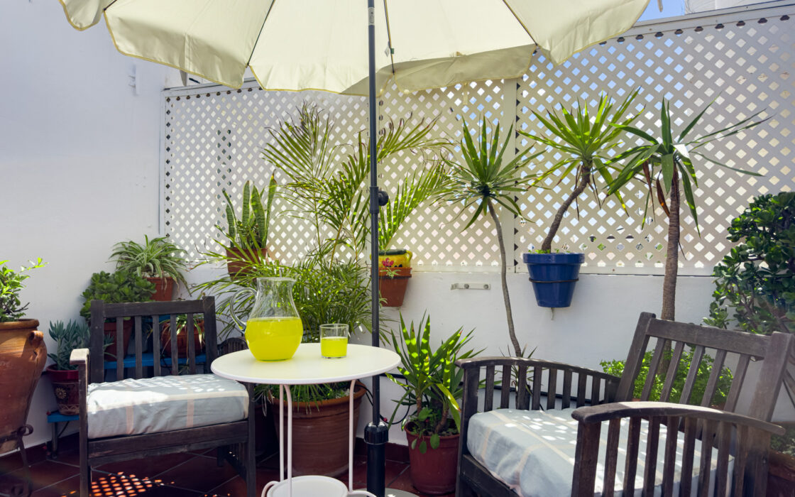 Дуплекс-пентхаус 124 кв.м у моря в Пуэрто-де-ла-Дукесе