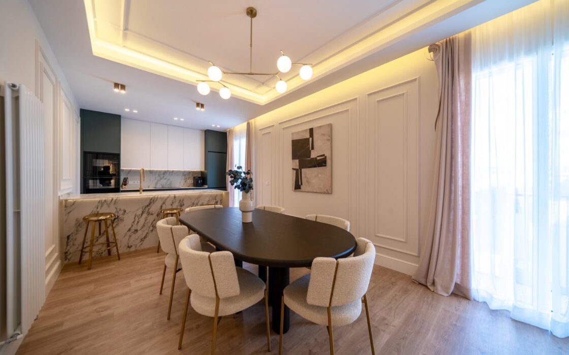 Апартаменты 121 кв.м в Мадриде с балконом и лифтом