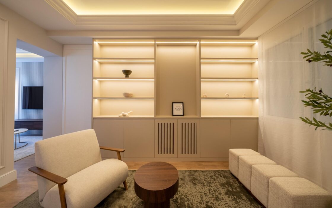 Апартаменты 121 кв.м в Мадриде с балконом и лифтом