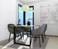 Новые виллы в Сан Фульхенсио с бассейном у моря 135 кв.м