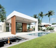 Новые виллы в Сан Фульхенсио с бассейном у моря 135 кв.м