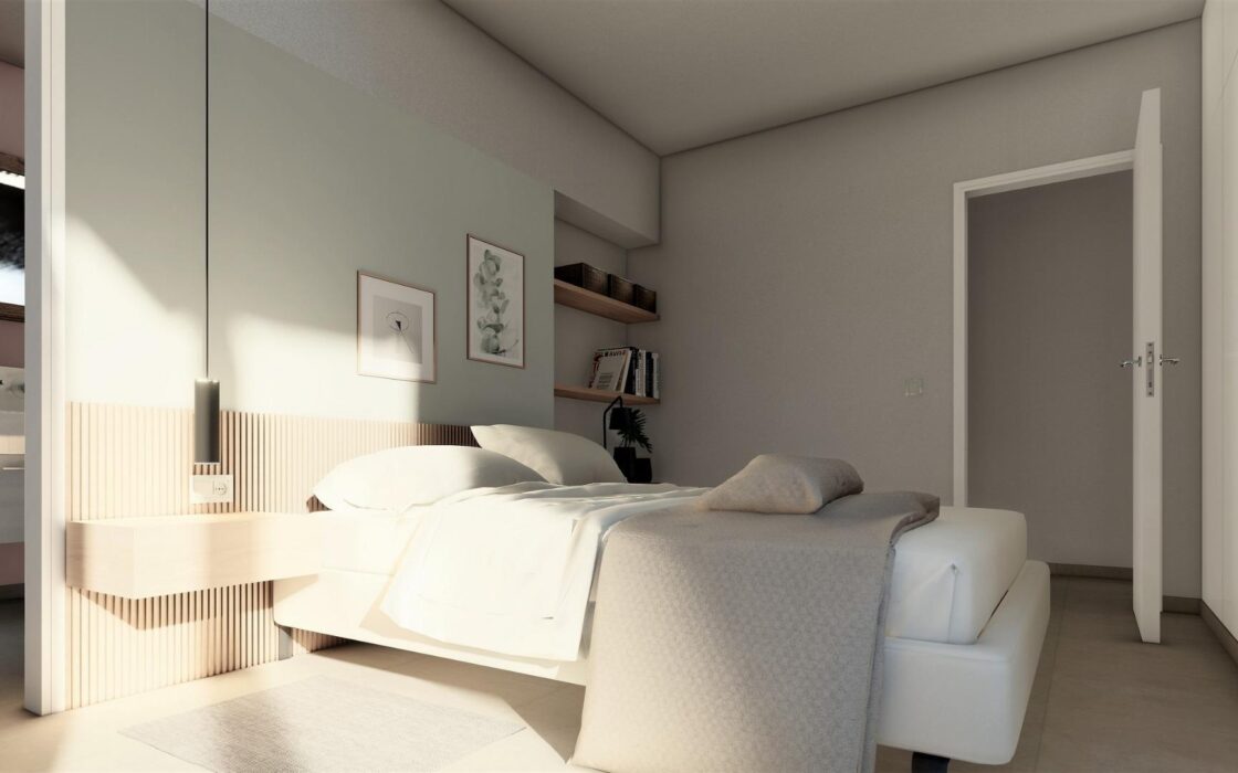 Новые виллы в Сан Фульхенсио с бассейном у моря 135 кв.м