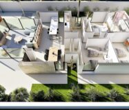 Новые виллы в Сан Фульхенсио с бассейном у моря 135 кв.м