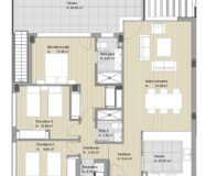 Пентхаус с террасой в Бенахависе 139 кв.м с мебелью