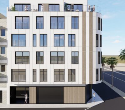 Апартаменти в Торревьехе 40 кв.м у моря з терасою