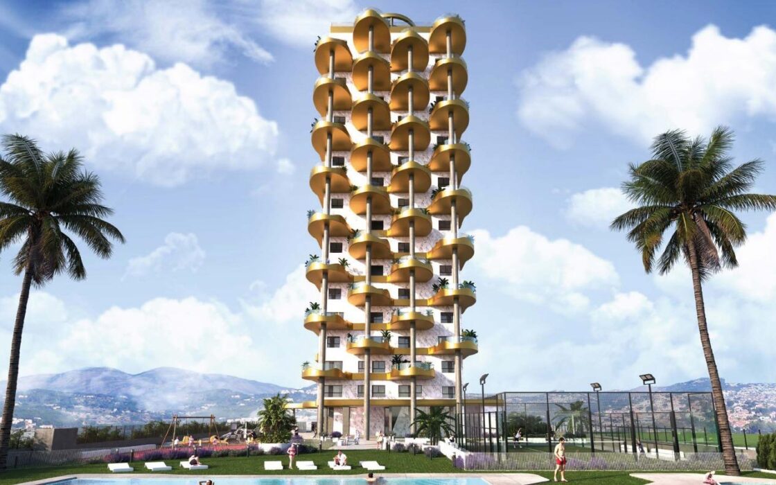 Квартира в Кальпе 145 кв.м з терасою 200 м до моря