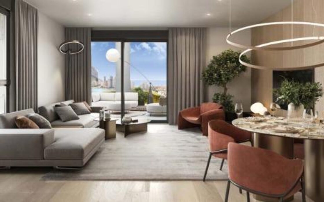 Квартира в Кальпе 145 кв.м з терасою 200 м до моря