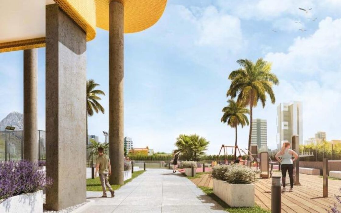 Квартира в Кальпе 145 кв.м з терасою 200 м до моря