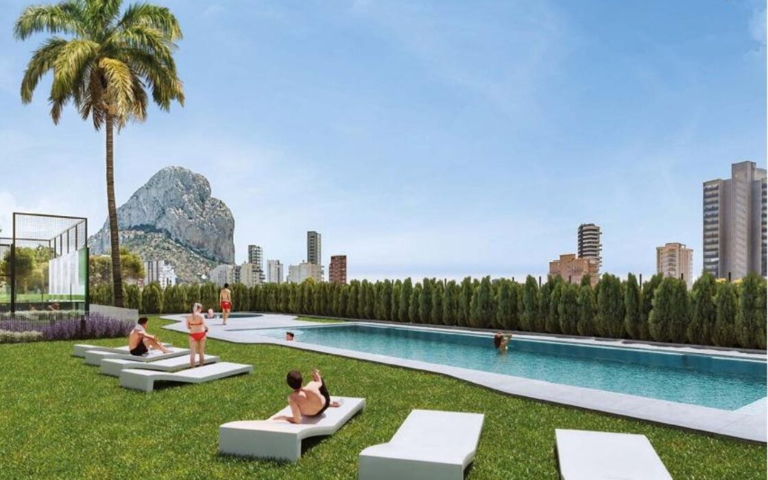 Квартира в Кальпе 145 кв.м з терасою 200 м до моря