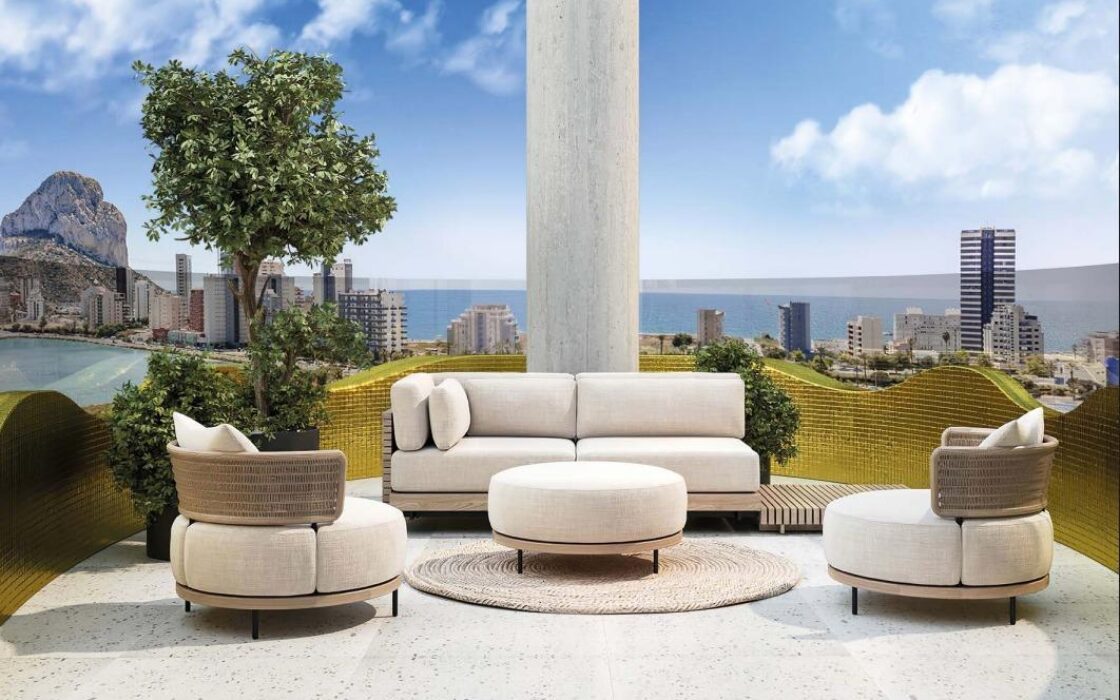 Квартира в Кальпе 145 кв.м з терасою 200 м до моря