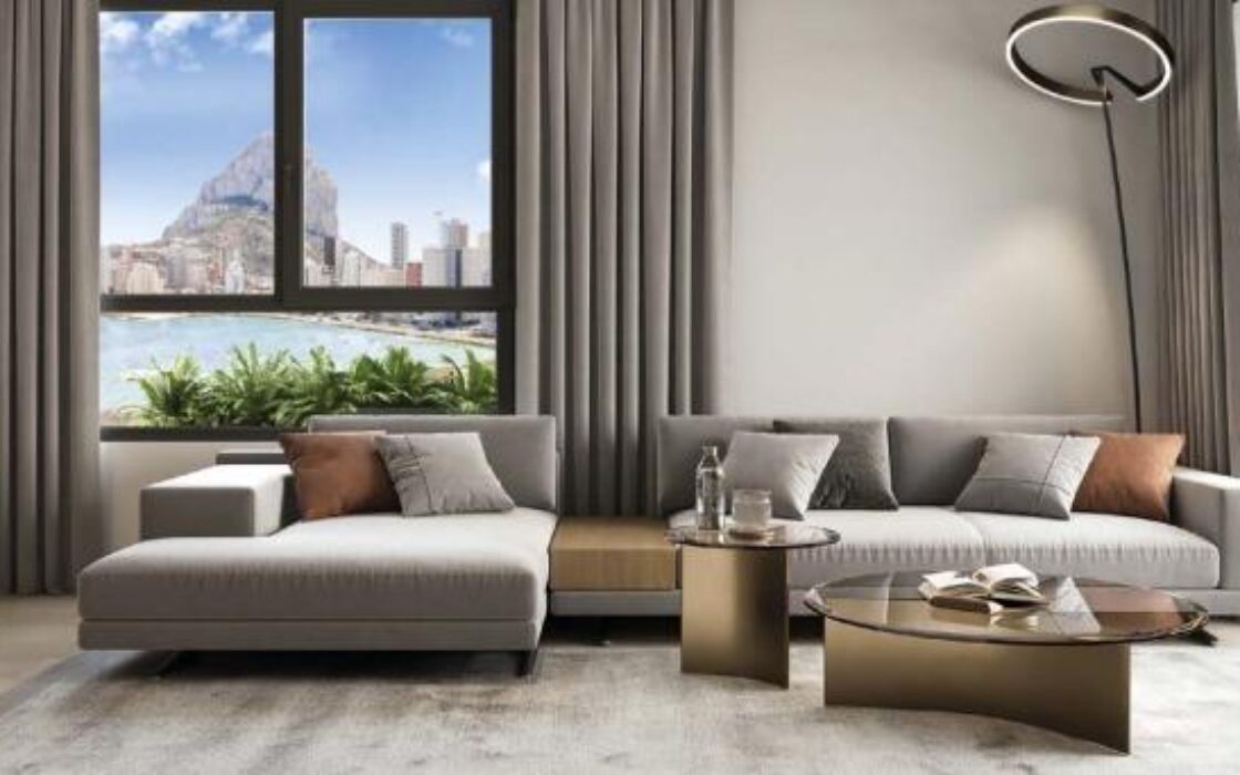 Квартира в Кальпе 145 кв.м з терасою 200 м до моря