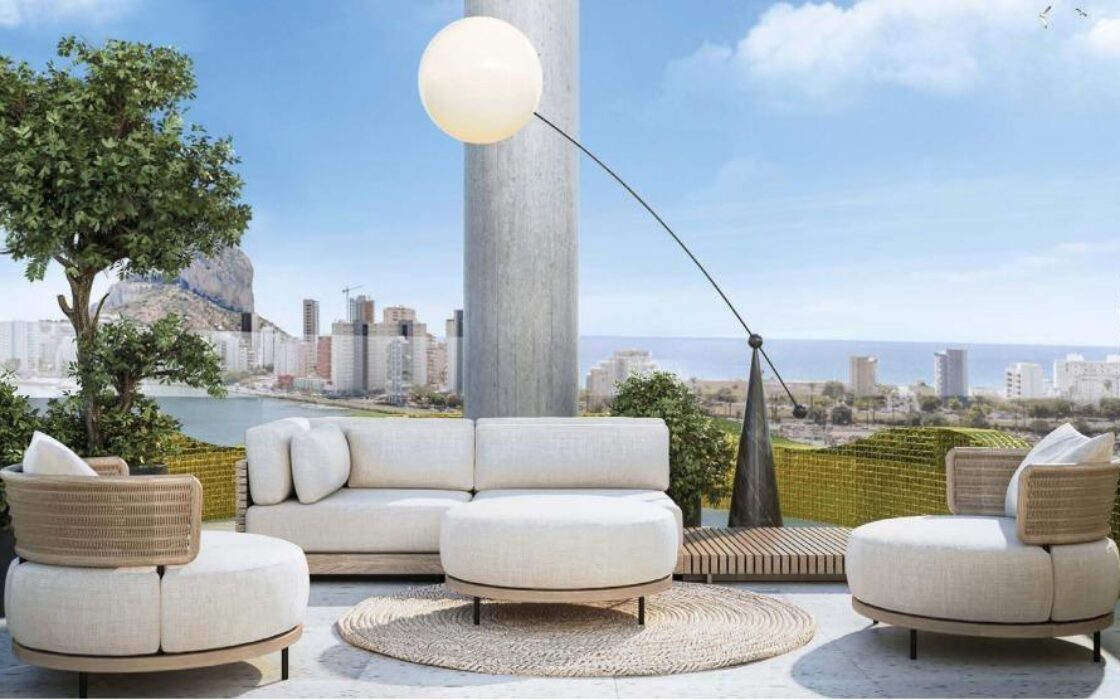 Квартира в Кальпе 145 кв.м з терасою 200 м до моря