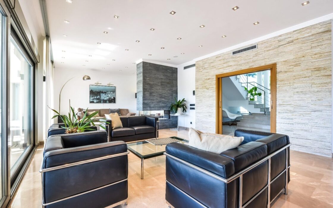 Вилла с видом на море в Бениссе 585 кв.м 5 спален