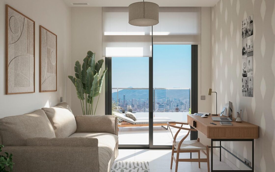 Квартира з терасою біля моря в Бенідормі 62 кв.м 2028 року