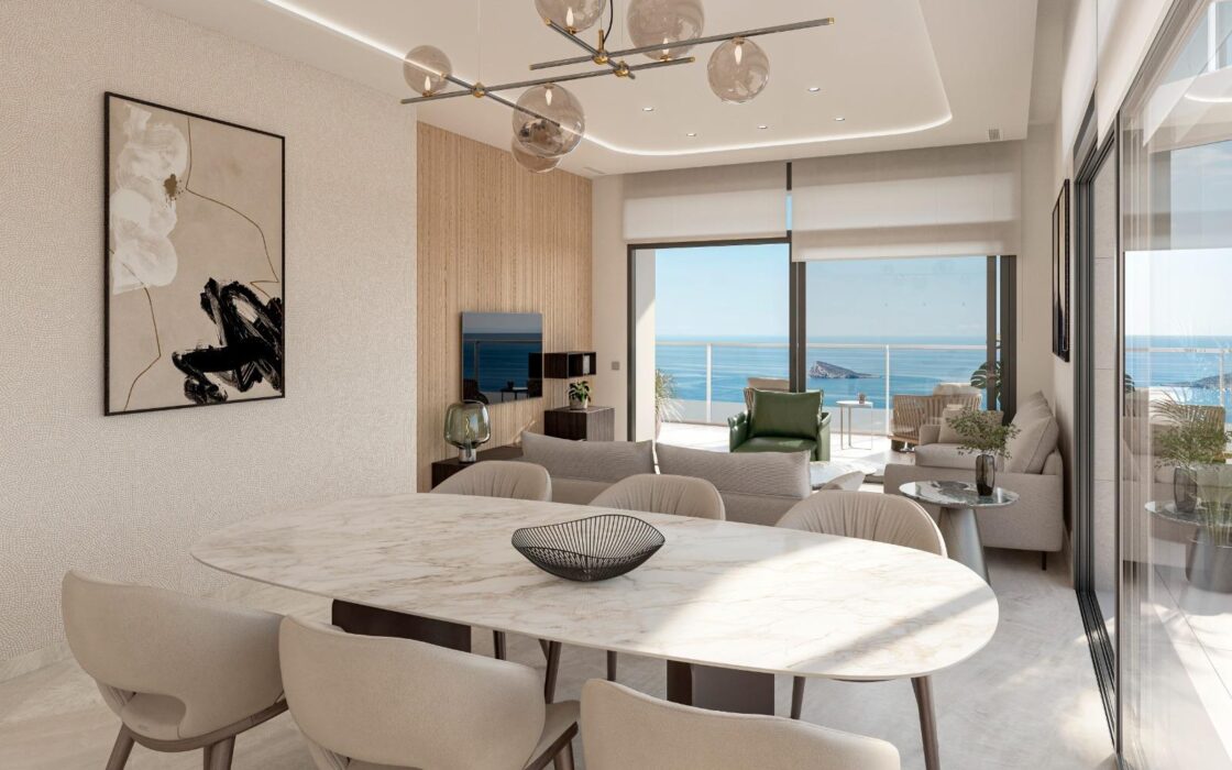 Квартира з терасою біля моря в Бенідормі 62 кв.м 2028 року