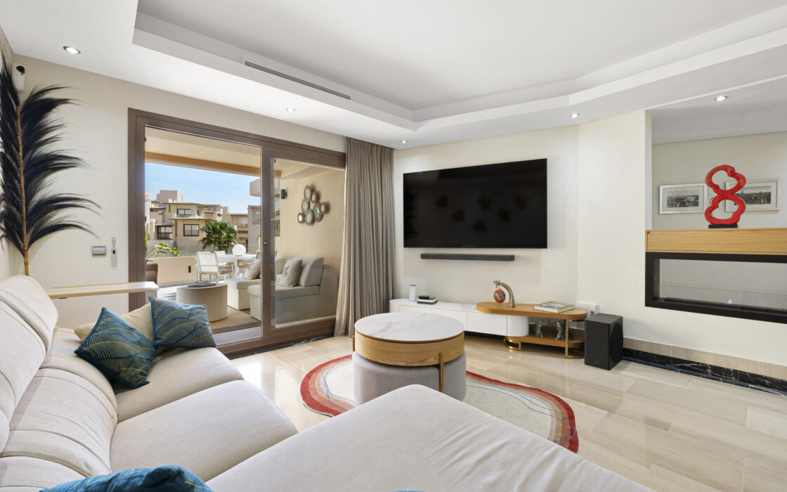 Дуплекс у пляжа с видом на Средиземное море 174 кв.м