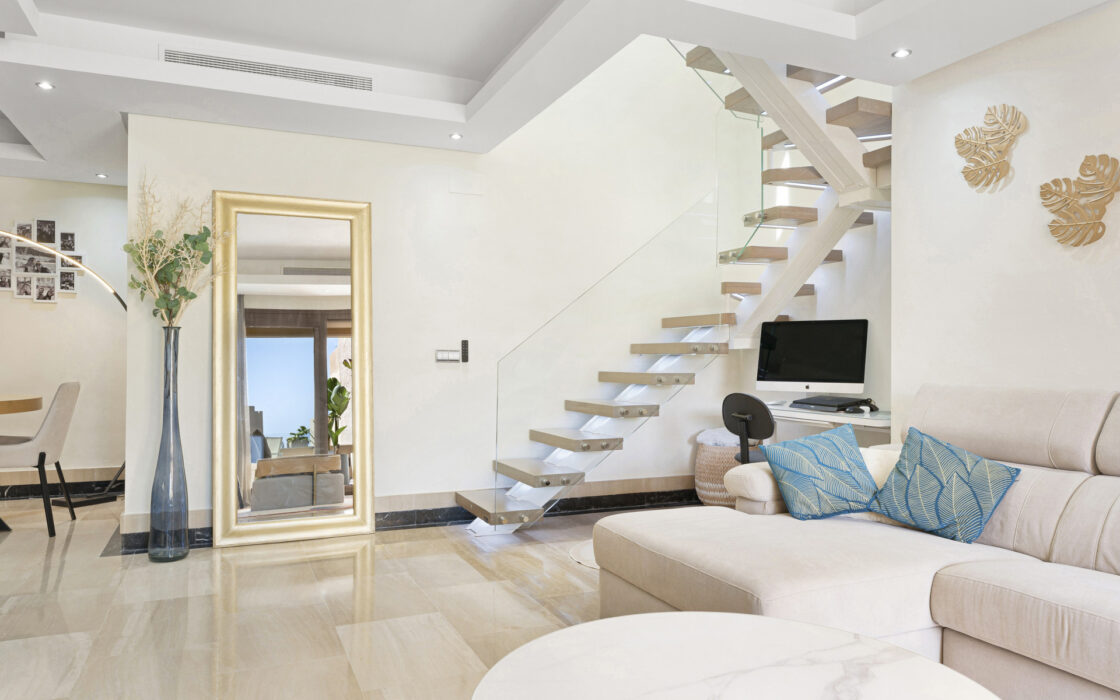 Дуплекс у пляжа с видом на Средиземное море 174 кв.м