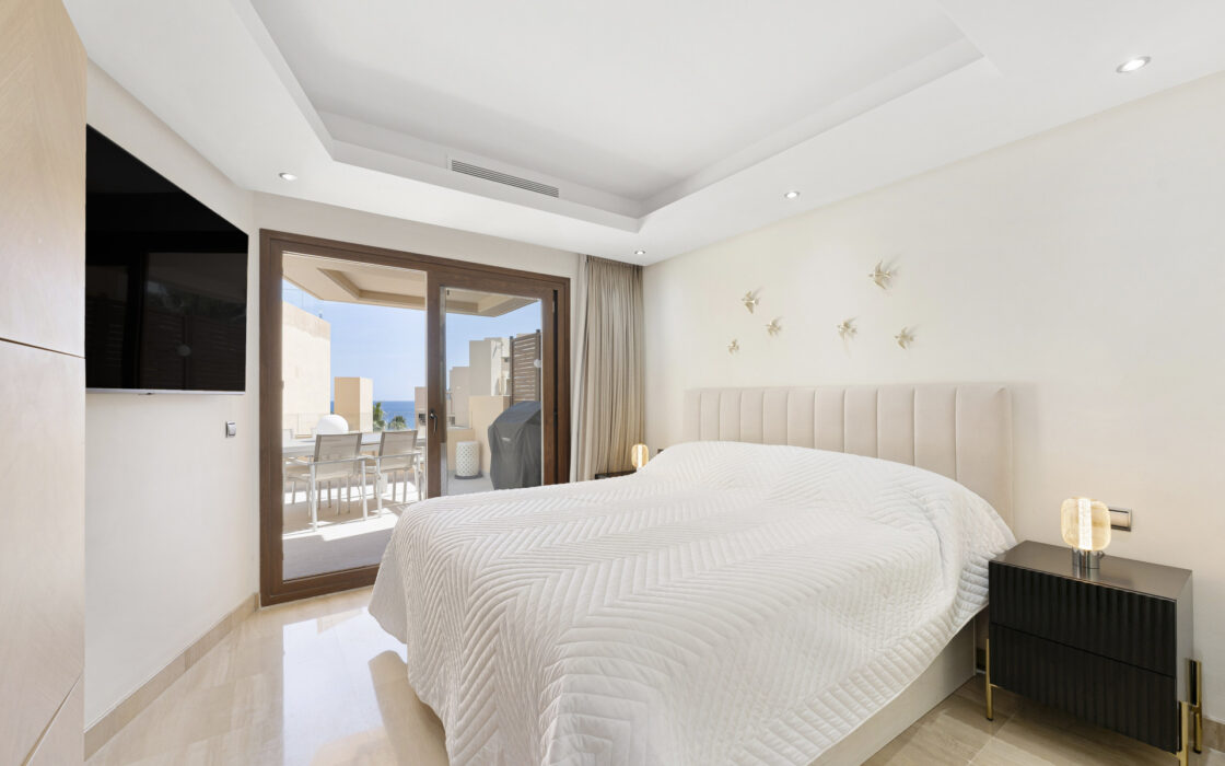 Дуплекс у пляжа с видом на Средиземное море 174 кв.м