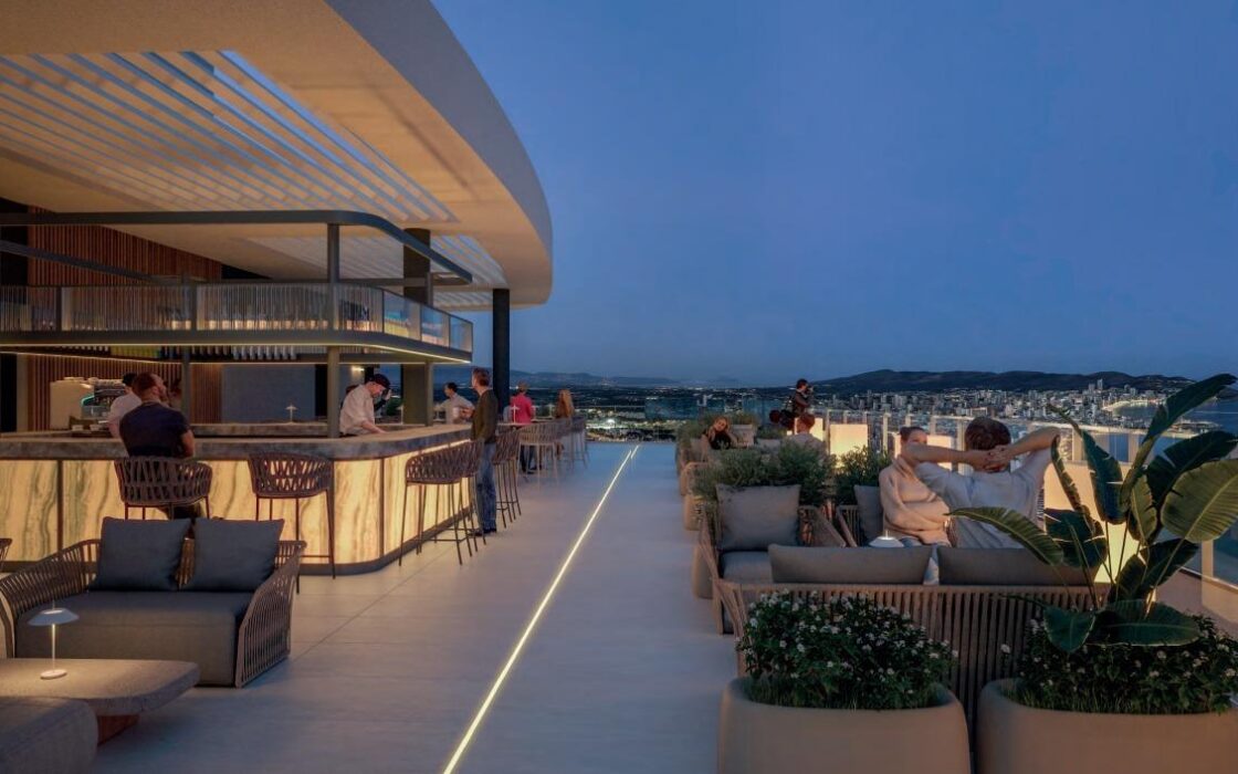 TM Tower Бенідорм Квартира 350 кв.м з терасою біля моря