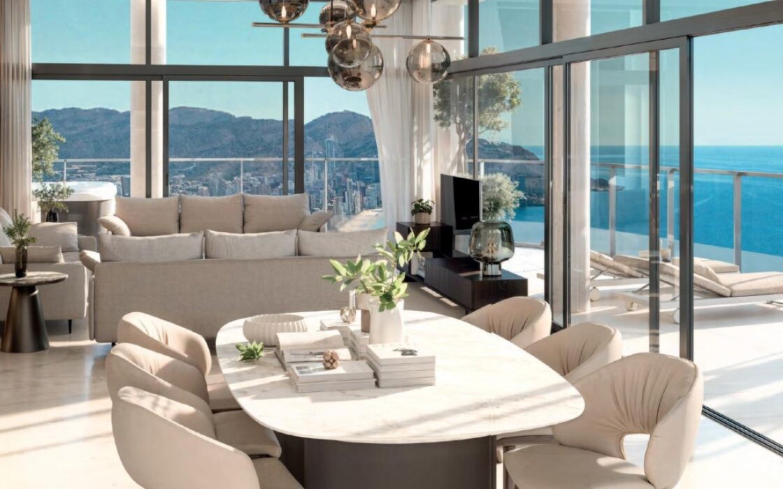 TM Tower Бенідорм Квартира 350 кв.м з терасою біля моря