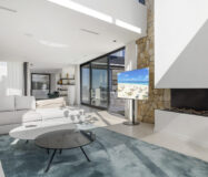 Современная вилла с панорамным видом в Бенахавис 407 кв.м