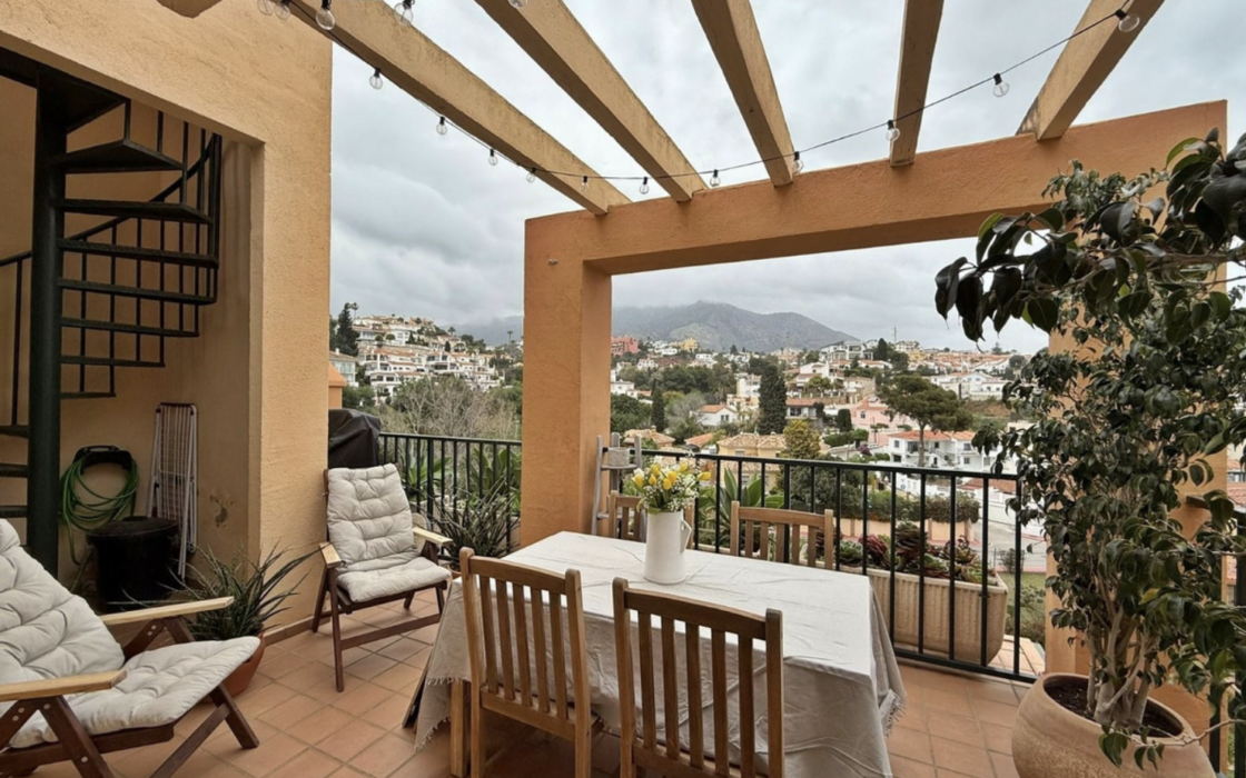 Двухкомнатный дуплекс в Фуэнхироле у моря, 132 кв.м, терраса