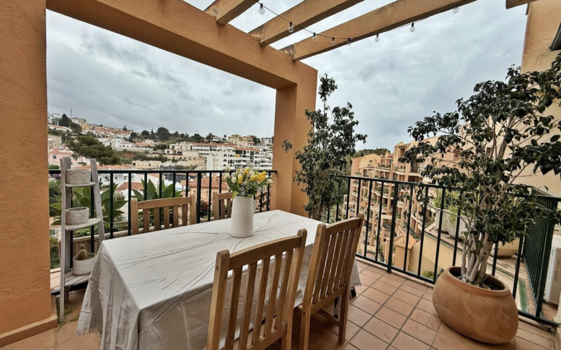 Двухкомнатный дуплекс в Фуэнхироле у моря, 132 кв.м, терраса