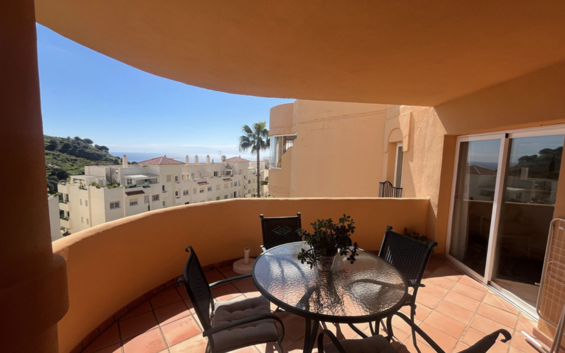 Пентхаус в Михас Коста с 3 спальнями и видом на море