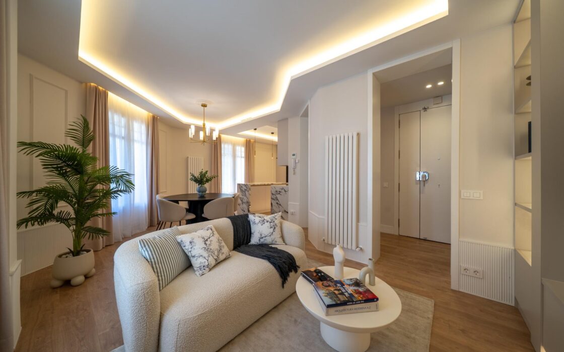 Апартаменты 144 кв.м в Мадриде, 3 комнаты, район Гоя