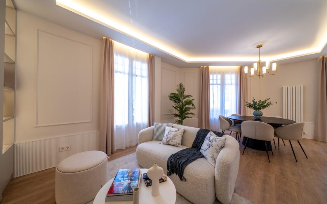 Апартаменты 144 кв.м в Мадриде, 3 комнаты, район Гоя