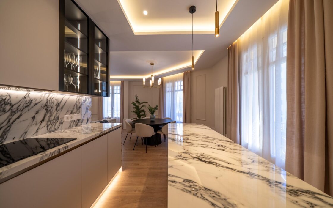 Апартаменты 144 кв.м в Мадриде, 3 комнаты, район Гоя